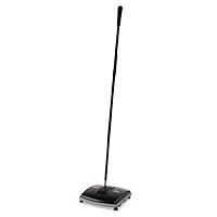 Algopix Similar Product 2 - Rubbermaid Floor/ Carpet Sweeper Blk 4Ea