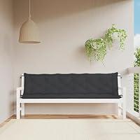 Algopix Similar Product 13 - RINDIGOO Garden Bench Cushions 2pcs