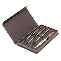 Algopix Similar Product 12 - Hammer Stahl 4 Piece Steak Knife Set