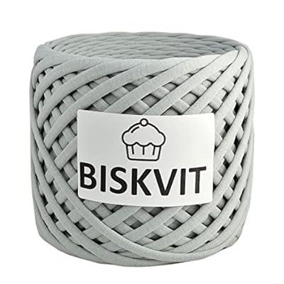 Best Deal for Cotton Jersey T-Shirt Yarn 100% Cotton BISKVIT (Pearl Gray