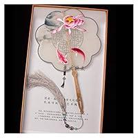 Algopix Similar Product 6 - GLNuoke Fan Ancient Embroidery Group