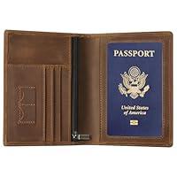 Algopix Similar Product 17 - Ringsun Leather Passport Cover for Men