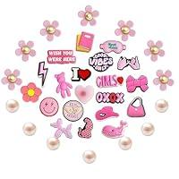 Algopix Similar Product 13 - Cute Flower Shoe Charms for Girls