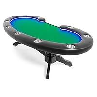 Algopix Similar Product 16 - BBO Poker Lumen HD Lighted Poker Table