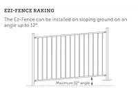 Algopix Similar Product 1 - Stratco EziFence Picket Fence 6 x 4