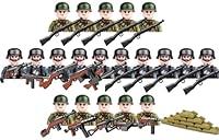 Algopix Similar Product 4 - WW2 Toy Army Men Soldier Building Set