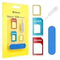 Algopix Similar Product 1 - SIM Card Adapter Helect 5in1 Nano 