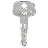 Algopix Similar Product 6 - Thule N167 Replacement Key N167