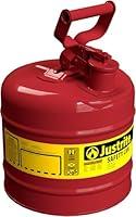 Algopix Similar Product 13 - Justrite 2 Gallon Type I Red Safety Gas