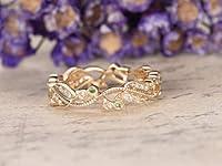 Algopix Similar Product 2 - Solid 14k Yellow Gold Natural Round Cut