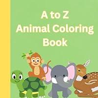 Algopix Similar Product 17 - A to Z Animal Coloring Book