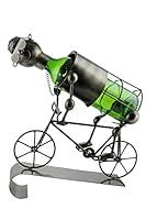 Algopix Similar Product 20 - WINE BODIES Bicycle Rider Metal Wine