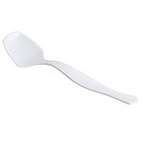 Algopix Similar Product 15 - Elegant White Serving Spoon 1 Pc 