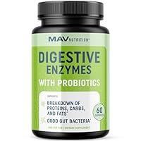 Algopix Similar Product 10 - Digestive Enzymes with Probiotics 