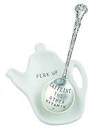 Algopix Similar Product 6 - Mud Pie Caffeine Coffee Spoon Rest