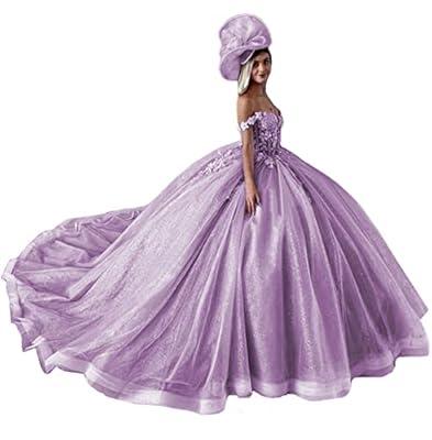 Princess Ball Dress for Barbie Doll Model Women