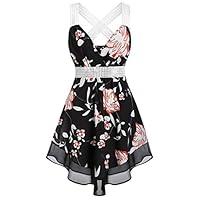 Algopix Similar Product 14 - Startview Womens Floral Print Tunic