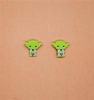 Algopix Similar Product 9 - Yoda Croc Shoe Charms Wristband Charms
