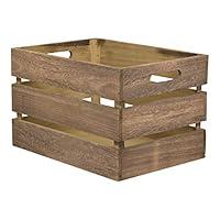 Algopix Similar Product 12 - Securit Vintage Wooden Crate, CR-VIN
