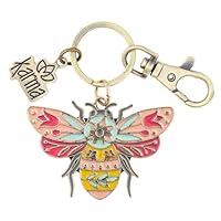 Algopix Similar Product 6 - Karma Women Enamel Keychains Womens