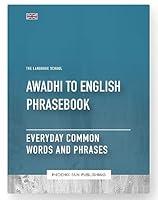 Algopix Similar Product 11 - Awadhi To English Phrasebook  Everyday