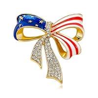 Algopix Similar Product 15 - US America Flag Brooch Pin4th of July