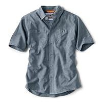 Algopix Similar Product 8 - Orvis Mens Tech Chambray ShortSleeved