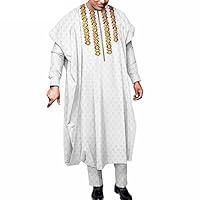 Algopix Similar Product 13 - Traditional Dashiki Set Men Long