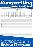 Algopix Similar Product 18 - Songwriting Notebook You Can Actually