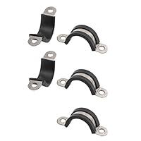Algopix Similar Product 20 - uxcell 5Pcs 22mm Dia Rubber Lined U