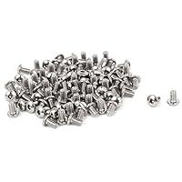 Algopix Similar Product 12 - uxcell 5mm Long M25x4mm Hex Button