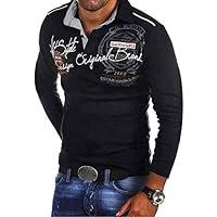 Algopix Similar Product 14 - Mens Casual Slim Fit Basic Henley Long