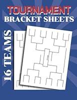 Algopix Similar Product 7 - Tournament Bracket Book 16 Team