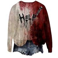 Algopix Similar Product 11 - Halloween Sweatshirts for Women Holiday