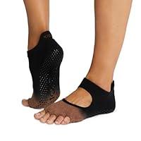 Algopix Similar Product 7 - toesox Womens Bellarina NonSlip Half