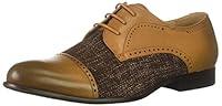 Algopix Similar Product 1 - Zanzara Mens Page Oxford Cognac 95