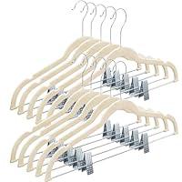 Algopix Similar Product 7 - Homeit 10 Pack Velvet Hangers with