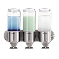 Algopix Similar Product 18 - simplehuman Triple Wall Mount Shower