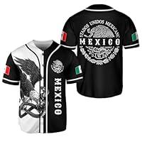 Algopix Similar Product 10 - BOZENTIM Mexico Baseball Jersey Shirts