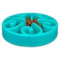Algopix Similar Product 4 - wangstar Slow Pet Bowl Slow Feeder for