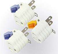 Algopix Similar Product 19 - Conntek US 3 Prong to 2 Prong Plug