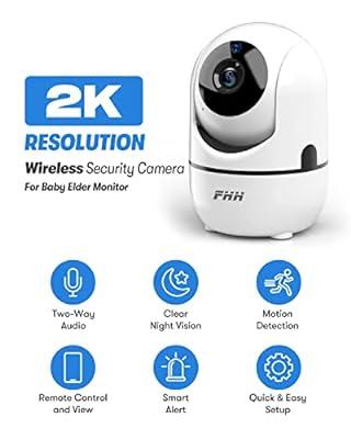 AOSU Doorbell Camera Wireless, Battery-Powered Video Doorbell with Chime,  2K Resolution, No Monthly Fees, 166° Ultra Wide Angle, 180-Day Battery  Life