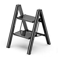 Algopix Similar Product 12 - 2 Step Ladder Folding Step Stool with