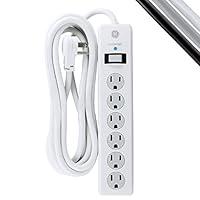 Algopix Similar Product 15 - GE 6Outlet Surge Protector 8 Ft