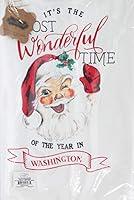 Algopix Similar Product 11 - Washington Wonderful Time Xmas Towel