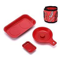 Algopix Similar Product 8 - Mayouko 4 Pieces Magnetic Parts Tray