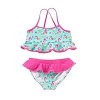 Algopix Similar Product 15 - Viv  Lou Mermaid Kiss Girls Swim Set