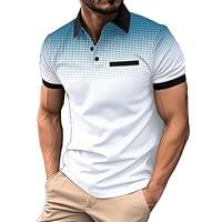 Algopix Similar Product 4 - Shirts for Men Summer Short Sleeve Polo