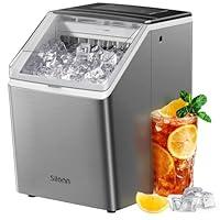 Algopix Similar Product 8 - Silonn Ice Makers Countertop 44lbs Per