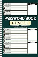 Algopix Similar Product 7 - Password Book For Senior Personal